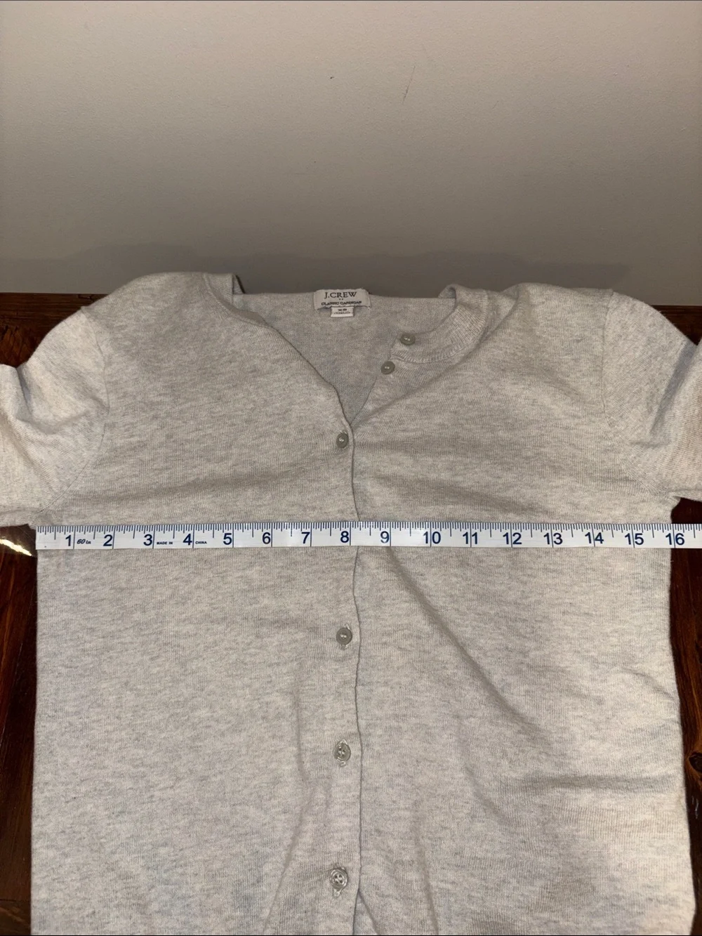 J. Crew Classic Cotton Cardigan Sweater Size XS